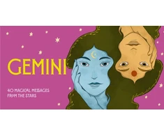 KNYGA Bookshop Gemini Pocket Zodiac Cards