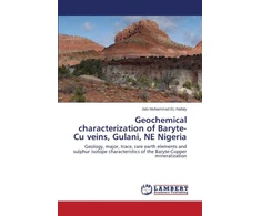 KNYGA Bookshop Geochemical characterization of Baryte-Cu veins, Gulani, NE Nigeria