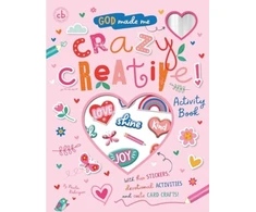 KNYGA Bookshop God Made Me Crazy Creative! Activity Book