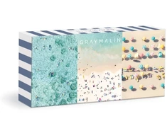 Dėlionė Bookshop Gray Malin The Beachside 3-In-1 Puzzle Set
