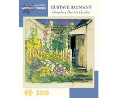 KNYGA Bookshop Gustave Baumann Grandma Battins Garden 300-Piece Jigsaw