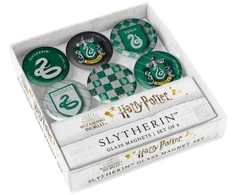 KNYGA Bookshop Harry Potter: Slytherin Glass Magnet Set