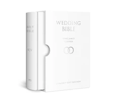 KNYGA Bookshop HOLY BIBLE: King James Version (KJV) Baltas Compact Wedding Edition