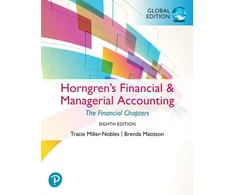 KNYGA Bookshop Horngren's Financial &amp; Managerial Accounting, The Financial Chapters, Global Edition