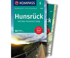 KNYGA Bookshop Hunsruck mit Saar-Hunsruck-Steig, 50 Touren wanderfuhrer + Extra-Tourenkarte