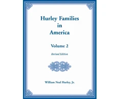 KNYGA Bookshop Hurley Families in America, Volume Two, Revised Edition