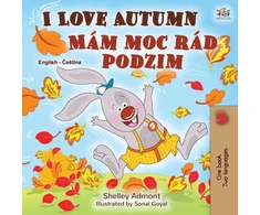 KNYGA Bookshop I Love Autumn (English Czech Bilingual Book for Kids)