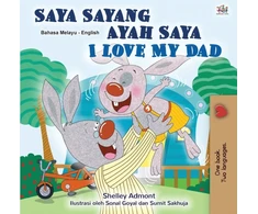 KNYGA Bookshop I Love My Dad (Malay English Bilingual Children's Book)