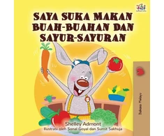 KNYGA Bookshop I Love to Eat Fruits and Vegetables (Malay Edition)