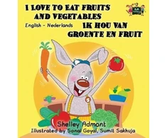 KNYGA Bookshop I Love to Eat Fruits and Vegetables Ik hou van groente en fruit