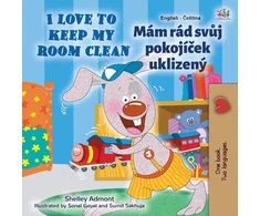 KNYGA Bookshop I Love to Keep My Room Clean (English Czech Bilingual Children's Book)