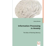KNYGA Bookshop Information Processing in Anxiety