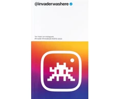 KNYGA Bookshop Invader: @invaderwashere