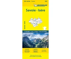 KNYGA Bookshop Isere Savoie - Michelin Local Map 333