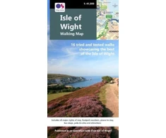 KNYGA Bookshop Isle of Wight Walking Map