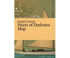 KNYGA Bookshop Joseph Conrad, Heart of Darkness Map