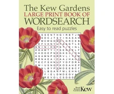 KNYGA Bookshop Kew Gardens Large Print Book of Wordsearch