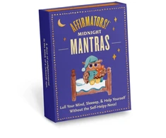 KNYGA Bookshop Knock Knock Affirmators!® Mantras Midnight Affirmation Cards Deck