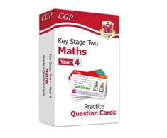KNYGA Bookshop KS2 Maths Year 4 Practice Question Cards