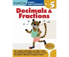 KNYGA Bookshop Kumon Grade 5 Decimals &amp; Fractions
