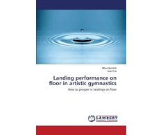 KNYGA Bookshop Landing performance on floor in artistic gymnastics