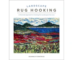 KNYGA Bookshop Landscape Rug Hooking