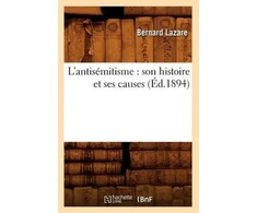 KNYGA Bookshop L'Antisemitisme: Son Histoire Et Ses Causes (Ed.1894)