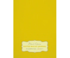 KNYGA Bookshop Large 8.5 x 11 Dotted Bullet Journal (Banana #5) Hardcover - 245 Numbered Pages