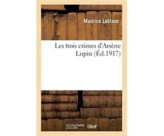KNYGA Bookshop Les Trois Crimes d'Arsene Lupin