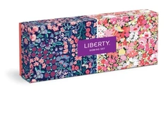 KNYGA Bookshop Liberty Floral Wood Domino Set