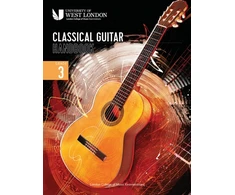 KNYGA Bookshop London College of Music Classical Guitar Handbook 2022: Grade 3