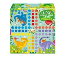 KNYGA Kirsteen Robson Ludo Board Game Dinosaurs