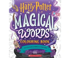 KNYGA Bookshop Magical Words Colouring Book