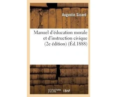 KNYGA Bookshop Manuel d'Education Morale Et d'Instruction Civique (2e Edition)