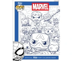 KNYGA Bookshop Marvel: The Official Avengers Funko POP! Coloring Book