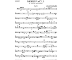 KNYGA Bookshop Mass in F minor (double bass)