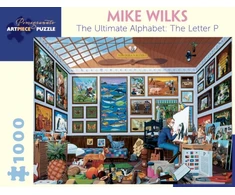 KNYGA Mike Wilks the Ultimate Alphabet the Letter P 1000-Piece Jigsaw Puzzle