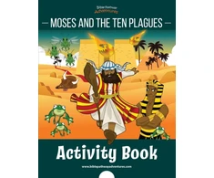 KNYGA Pip Reid Moses and the Ten Plagues Activity Book