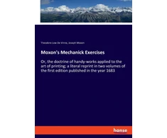 KNYGA Bookshop Moxon's Mechanick Exercises