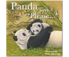 KNYGA Bookshop Panda Says, "Please..."