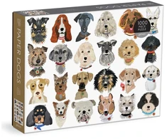 Dėlionė Bookshop Paper Dogs 1000 Pc Puzzle