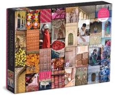 Dėlionė Bookshop Patterns of India: A Journey Through Colors, Textiles and the Vibrancy of Rajasthan 1000 Piece Puzzle