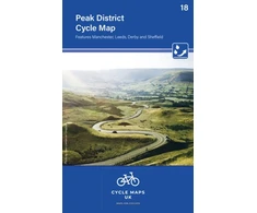 KNYGA Bookshop Peak District Cycle Map 18