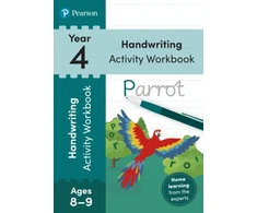 KNYGA Bookshop Pearson Learn at Home Handwriting Activity Workbook Year 4