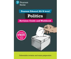 KNYGA Bookshop Pearson REVISE Edexcel AS/A Level Politics Revision Guide &amp; Workbook inc online edition - for 2026, 2027 exams