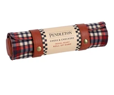 KNYGA Bookshop Pendleton Raudona Juodas Check Pattern Chess &amp; Checkers