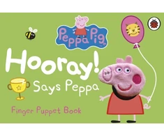 KNYGA Bookshop Peppa Pig: Hooray! Says Peppa Finger Puppet Book