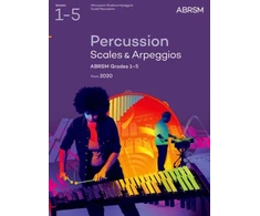 KNYGA Bookshop Percussion Scales &amp; Arpeggios, ABRSM Grades 1-5