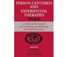 KNYGA Bookshop Person-centered and Experiential Therapies Work