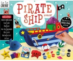KNYGA Bookshop Pirate Ship Model Set